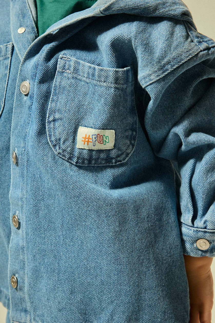 Baby Boys Light Blue Baby Boy Jacket