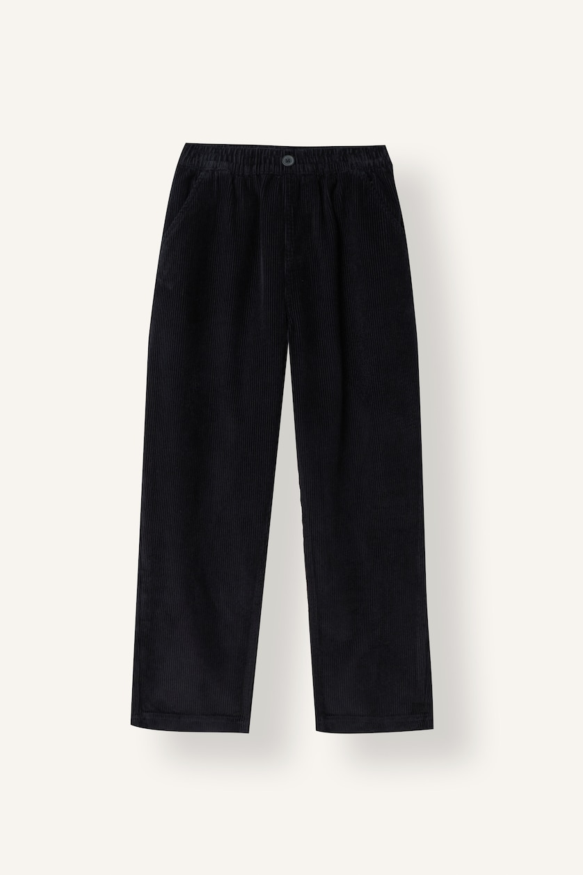 Erkek Siyah Regular Fit Pantolon
