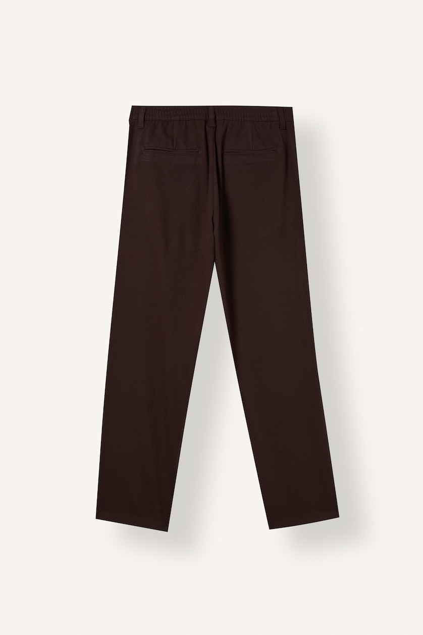 Erkek Kahve Regular Fit Pantolon