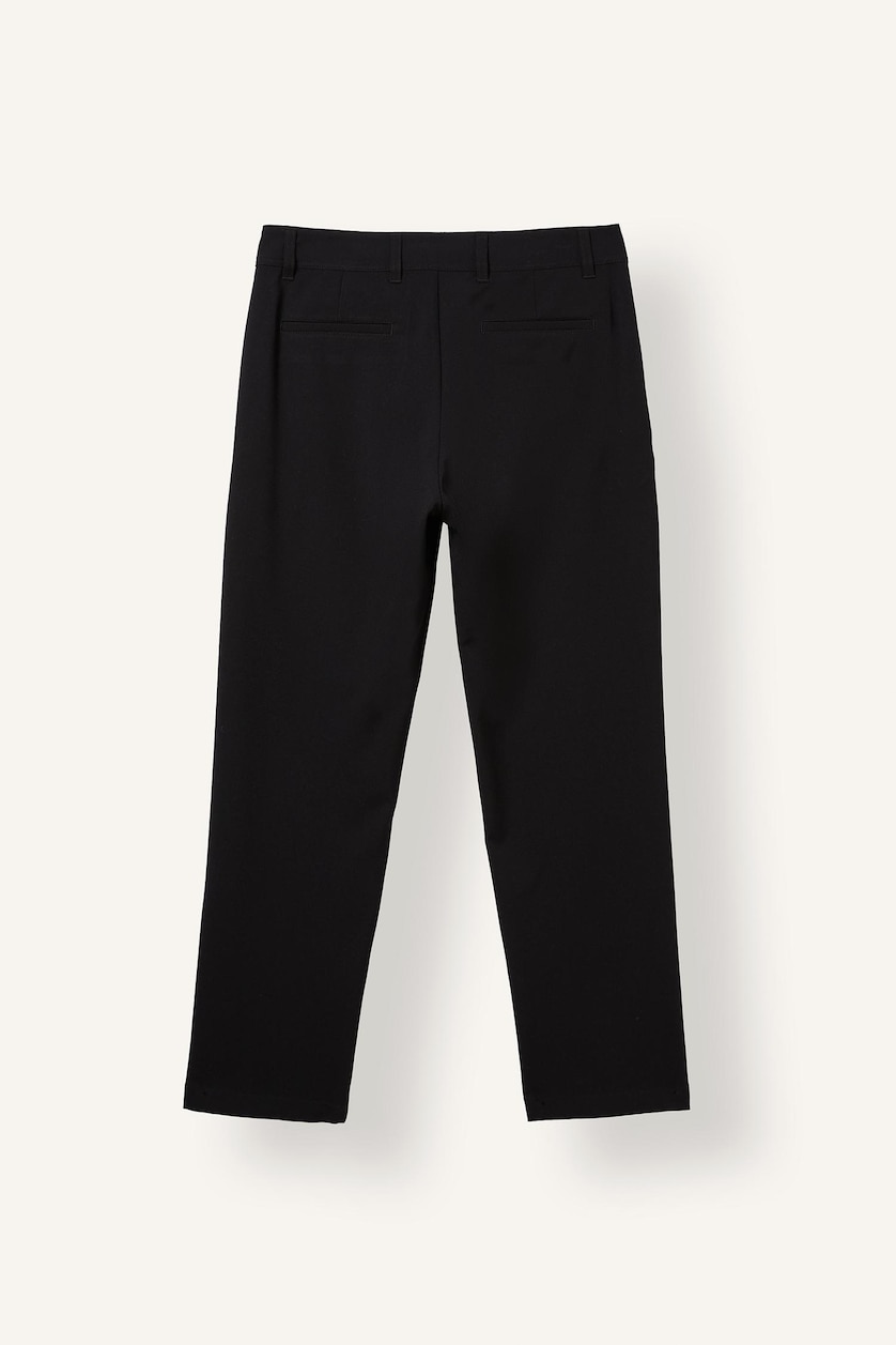 HOMME Noir Pantalon long Coupe régulière