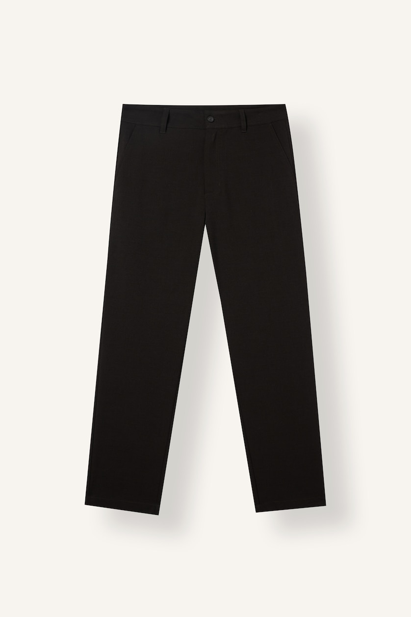 Мужчины Коричневый Брюки Regular Fit