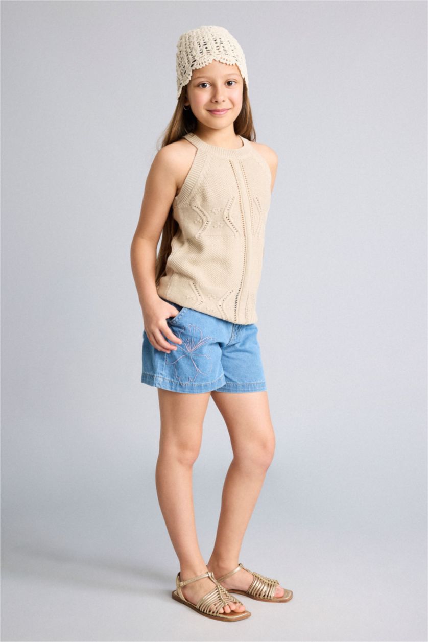 Young Girls - Teen Girls Blue Girl Shorts