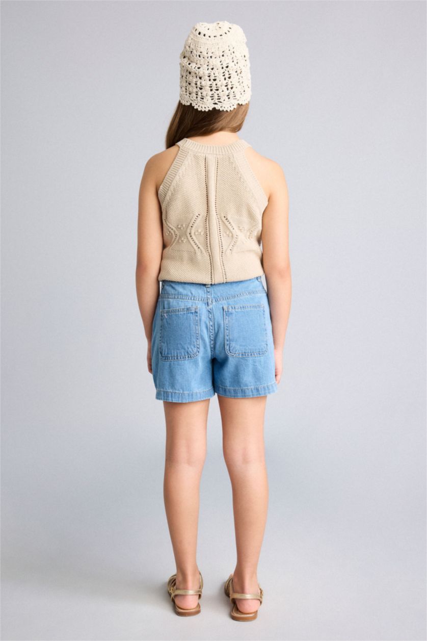 Young Girls - Teen Girls Blue Girl Shorts