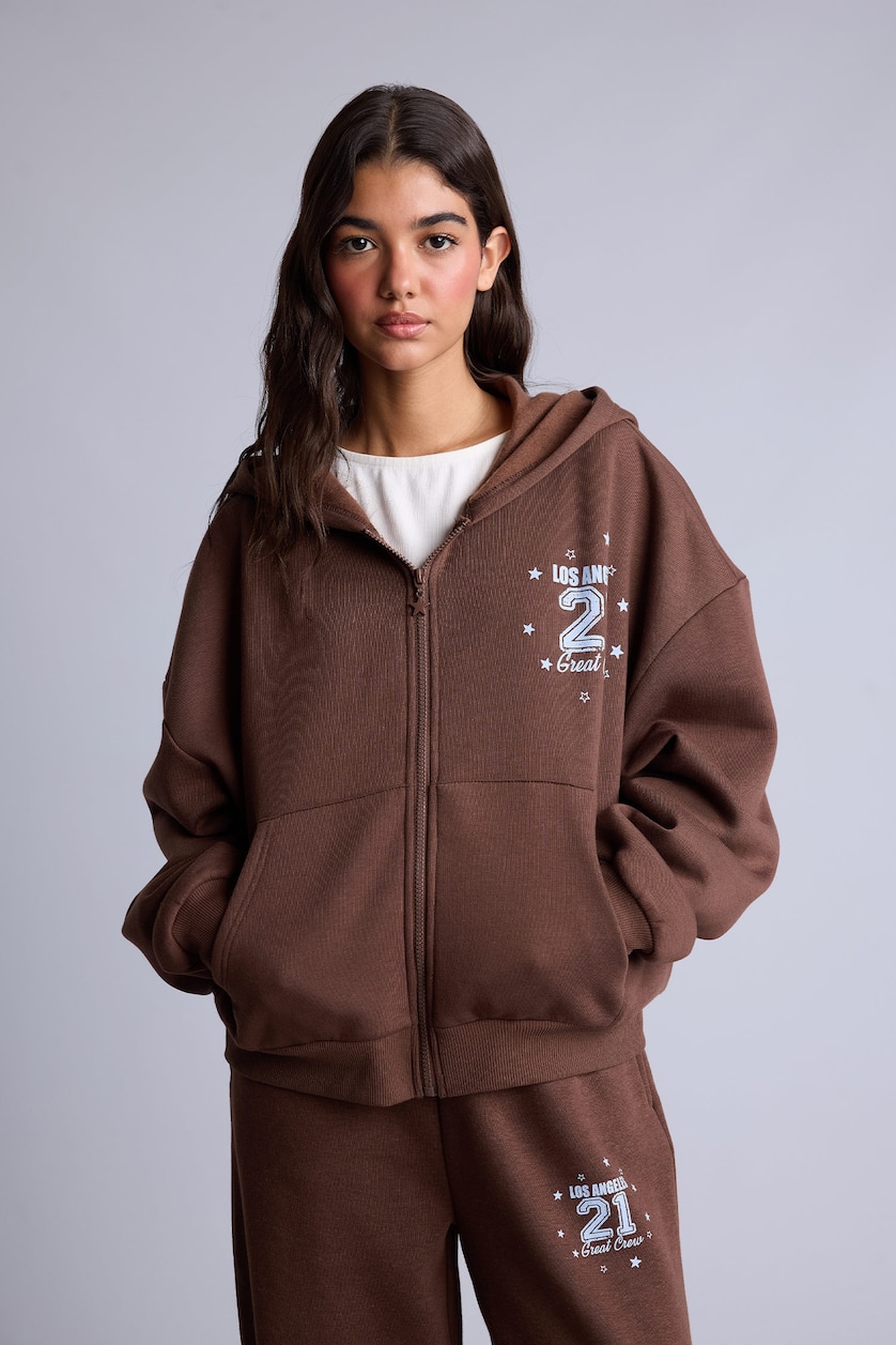 Әйелдерге Қоңыр Кардиган Oversize