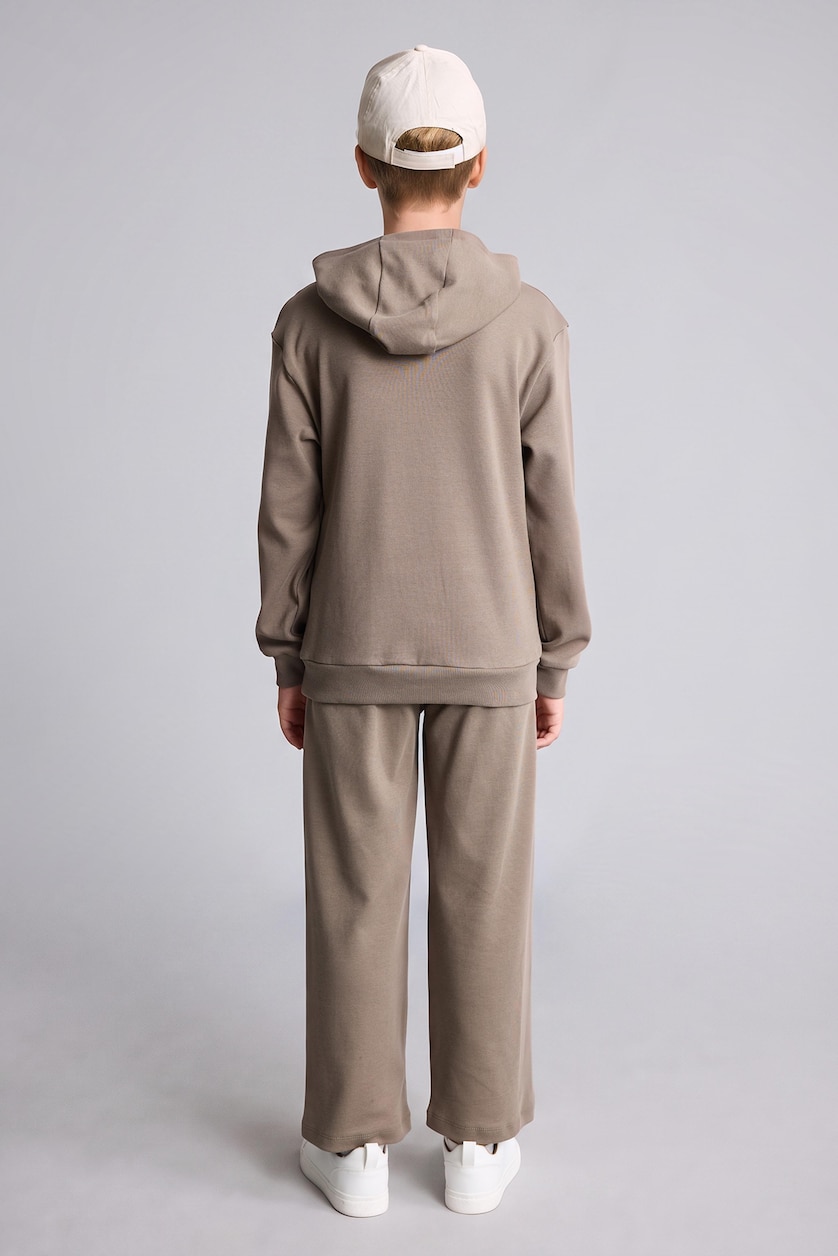 Young Boys - Teen Boys Light Brown 2 piece Oversize Fit Set
