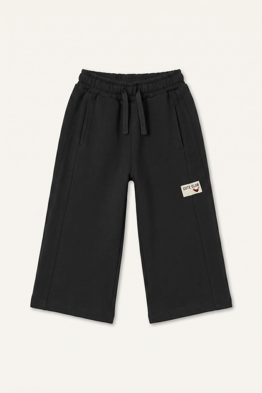 Baby Boy Anthracite بنطرون بجامة رياضي قماش خفيف باريل فيت