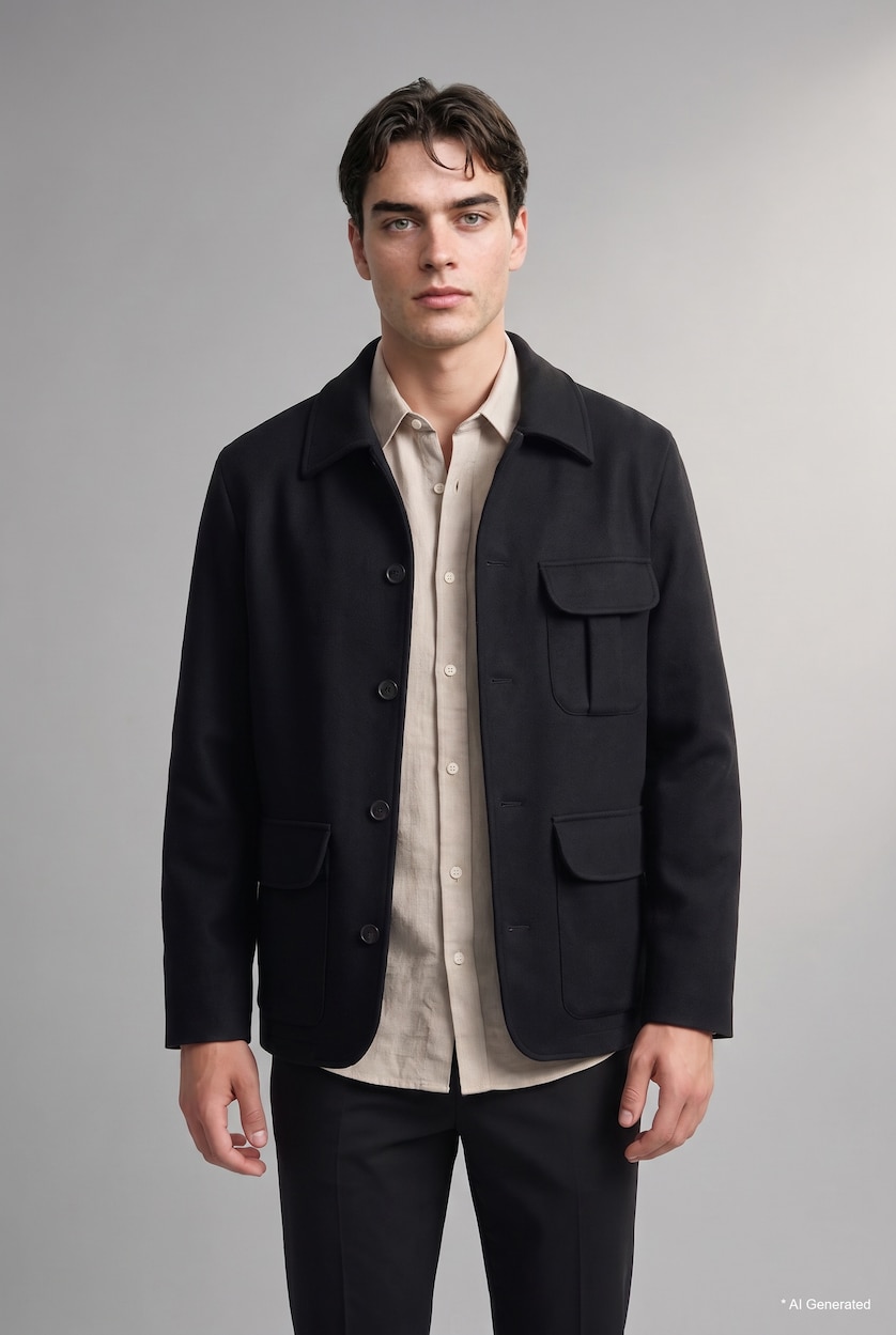 MAN NAVY Regular Fit Blazer
