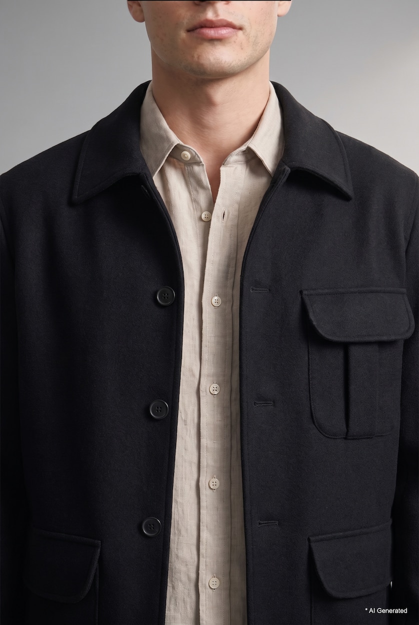 MAN NAVY Regular Fit Blazer