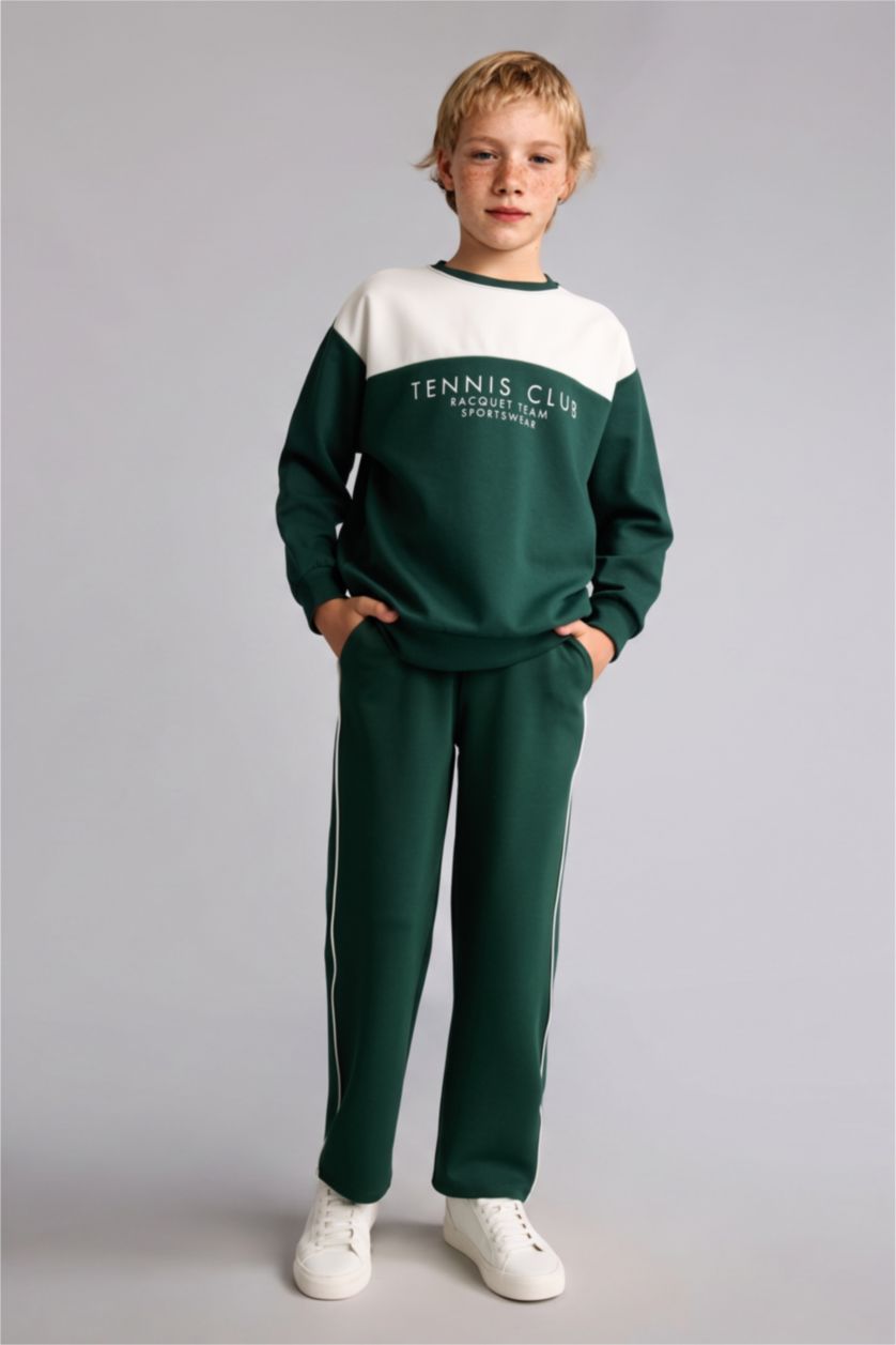 Young Boys - Teen Boys Dark Green jogger Trousers