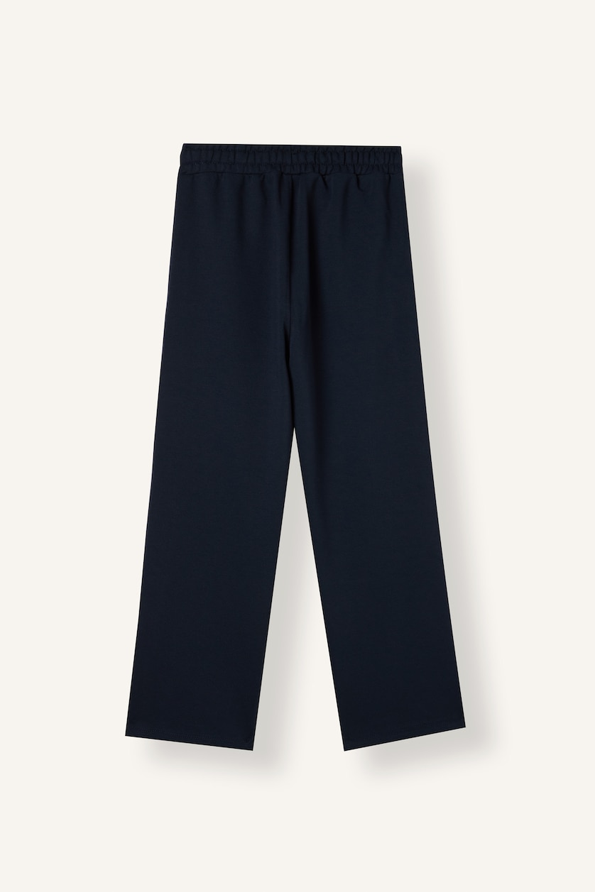 BOYS & TEENS NAVY Boy Navy Blue Cotton Sweatpants