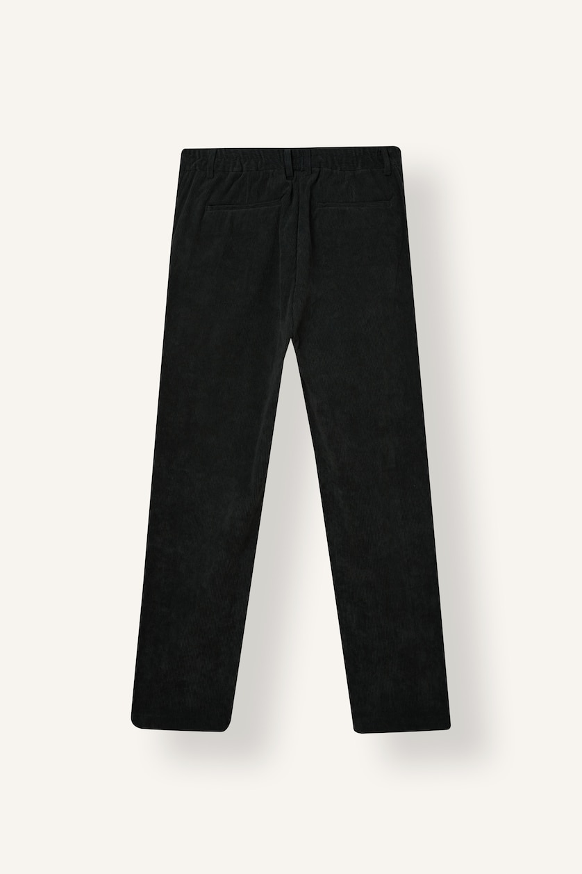 HOMME Vert Pantalon à taille normale et jambes droites Coupe régulière