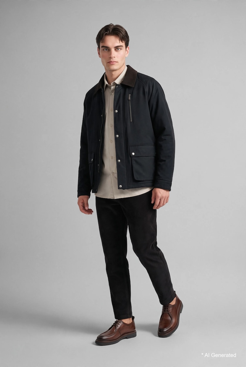 MAN Stone Regular Fit Cotton Long Sleeve Shirt