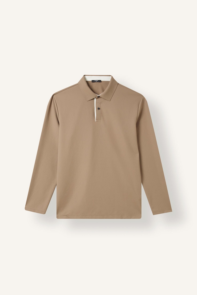 Men Light Brown Regular Fit Sweatshirt