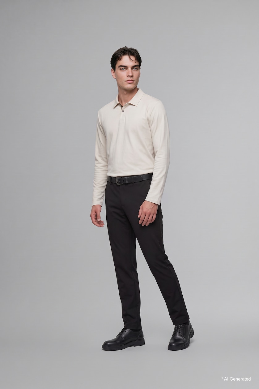Men Ecru Regular Fit Sweatshirt