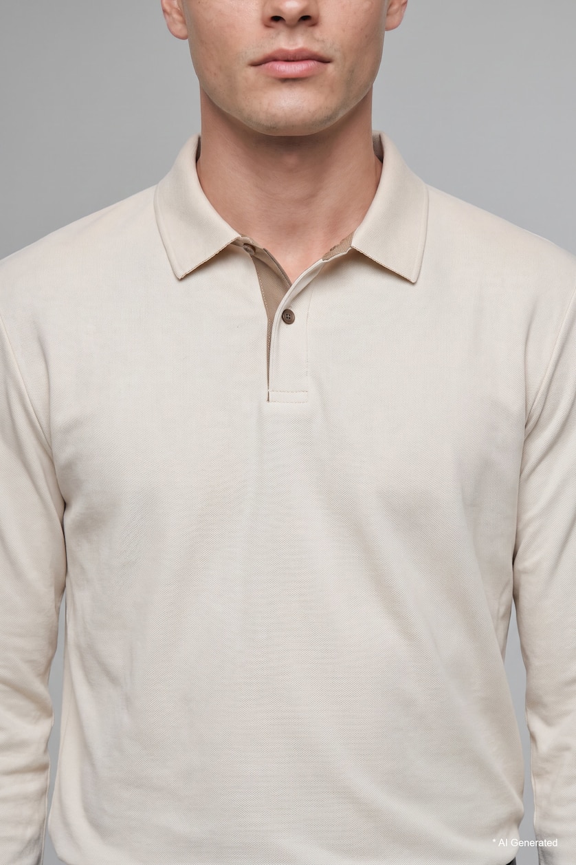 Men Ecru Regular Fit Sweatshirt