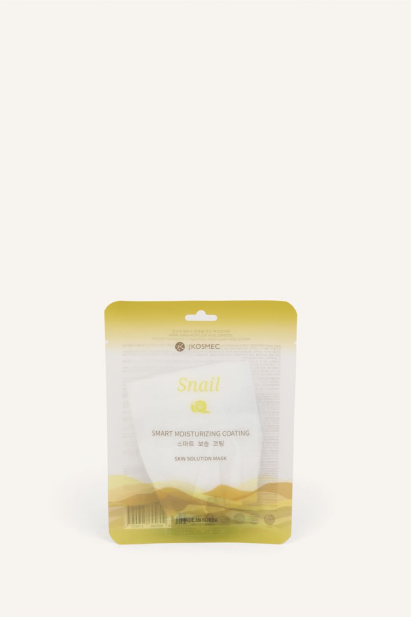 Kadın Açık Sarı JKosmec Skin Solution Snail Mask