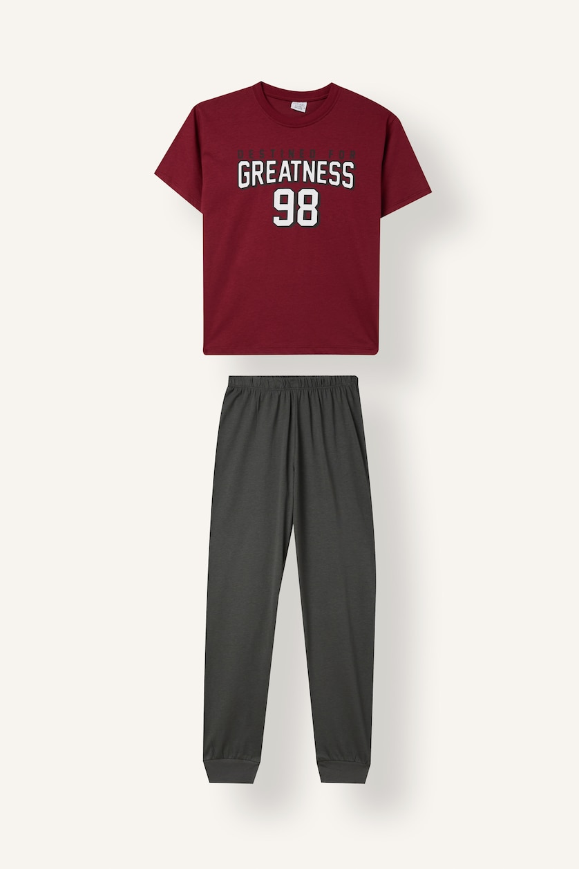أولاد خمري 2 piece Regular Fit Knitted Pyjamas