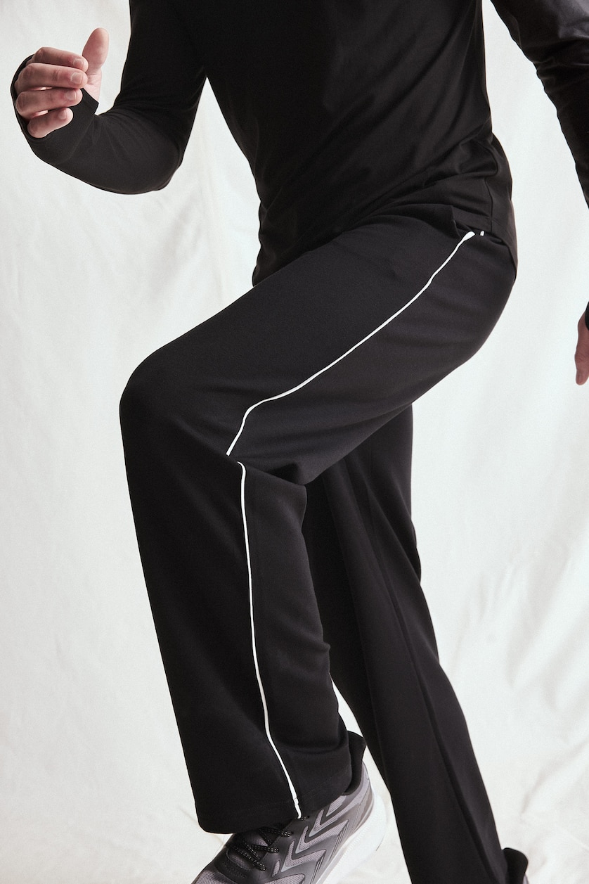 MESHKUJ Black Relax Fit Jogger