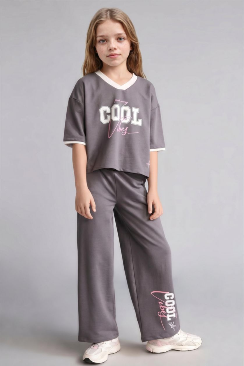 Young Girls - Teen Girls Grey 2 piece Regular Fit Set