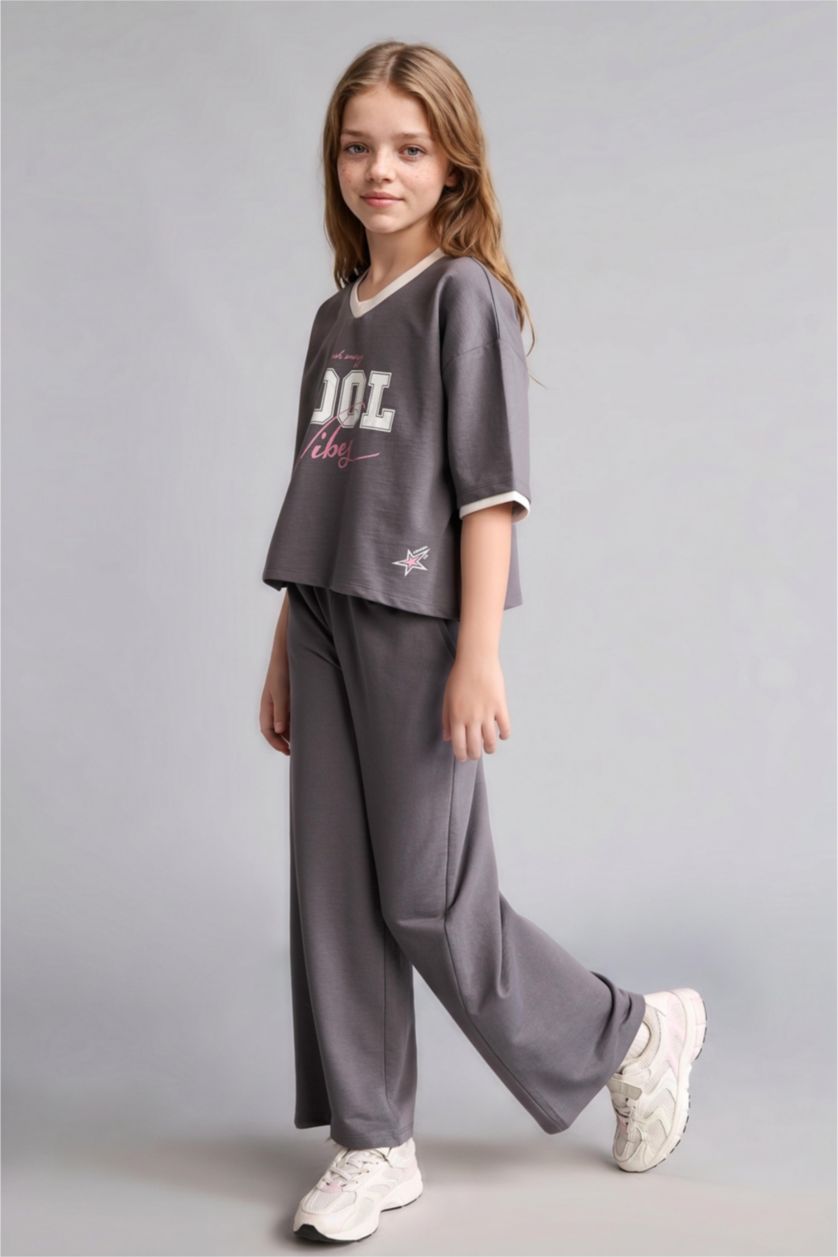 Young Girls - Teen Girls Grey 2 piece Regular Fit Set