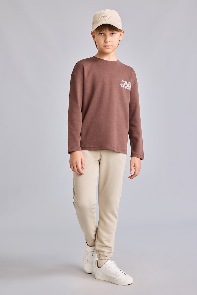 Young Boys - Teen Boys Stone Regular Fit Trousers