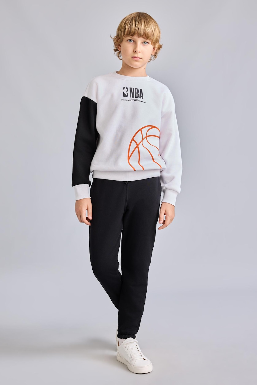 Boys & Teens Black Boy Regular Fit Trousers