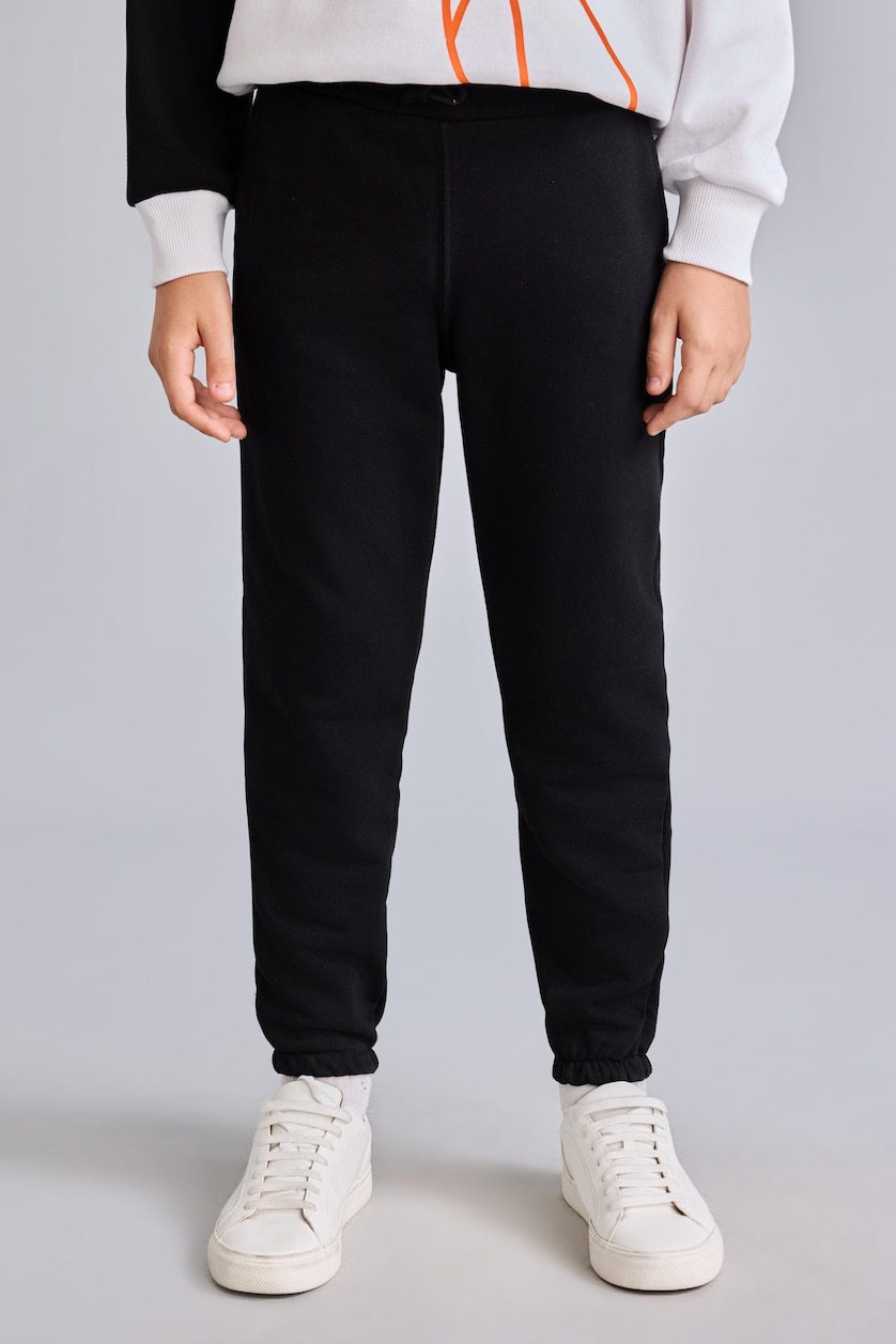 Boys & Teens Black Boy Regular Fit Trousers