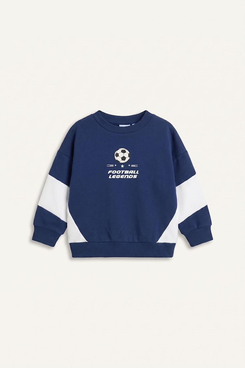 BÉBÉ GARÇON Bleu Ensemble En Tricot Tissu Sweat Fin BéBé Garçon
