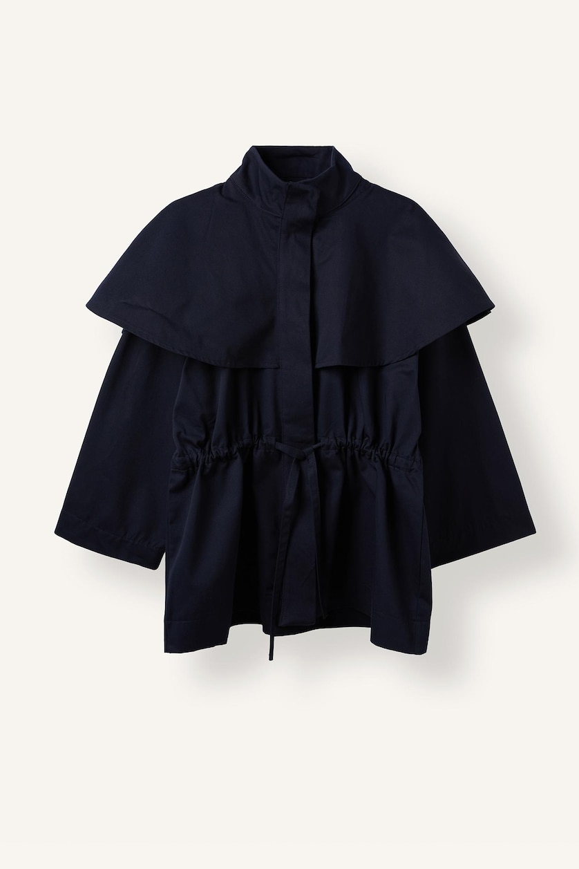 نساء كحلي With Belt Jacket