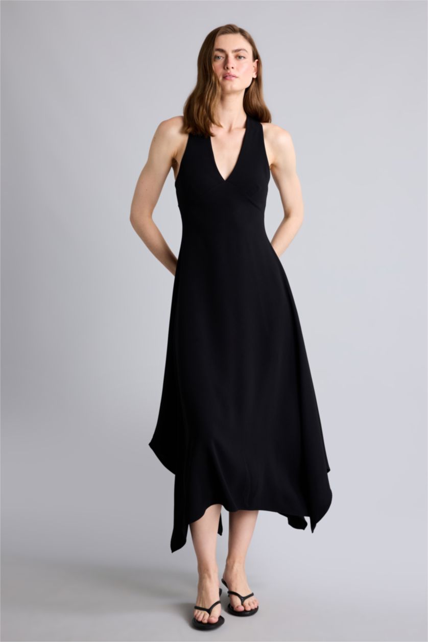 Women Black Maxi Dress
