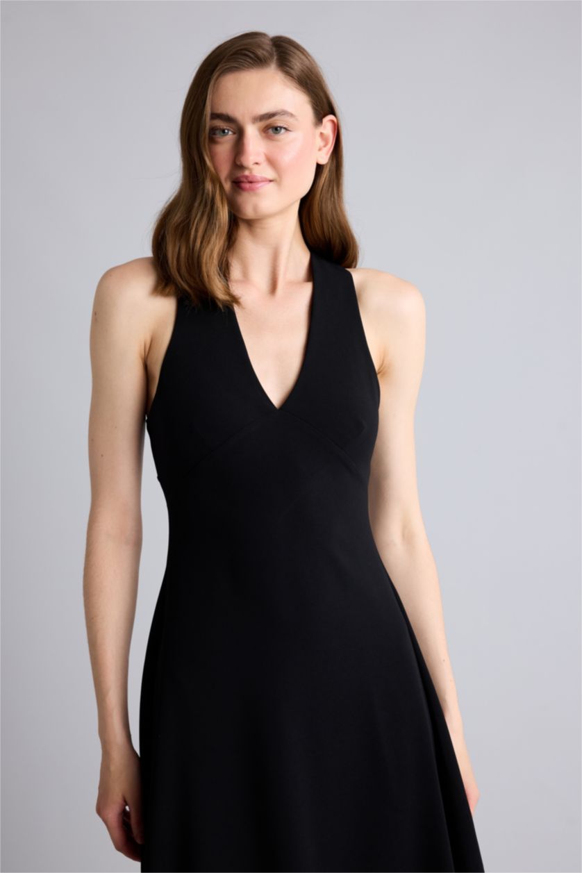 Women Black Maxi Dress