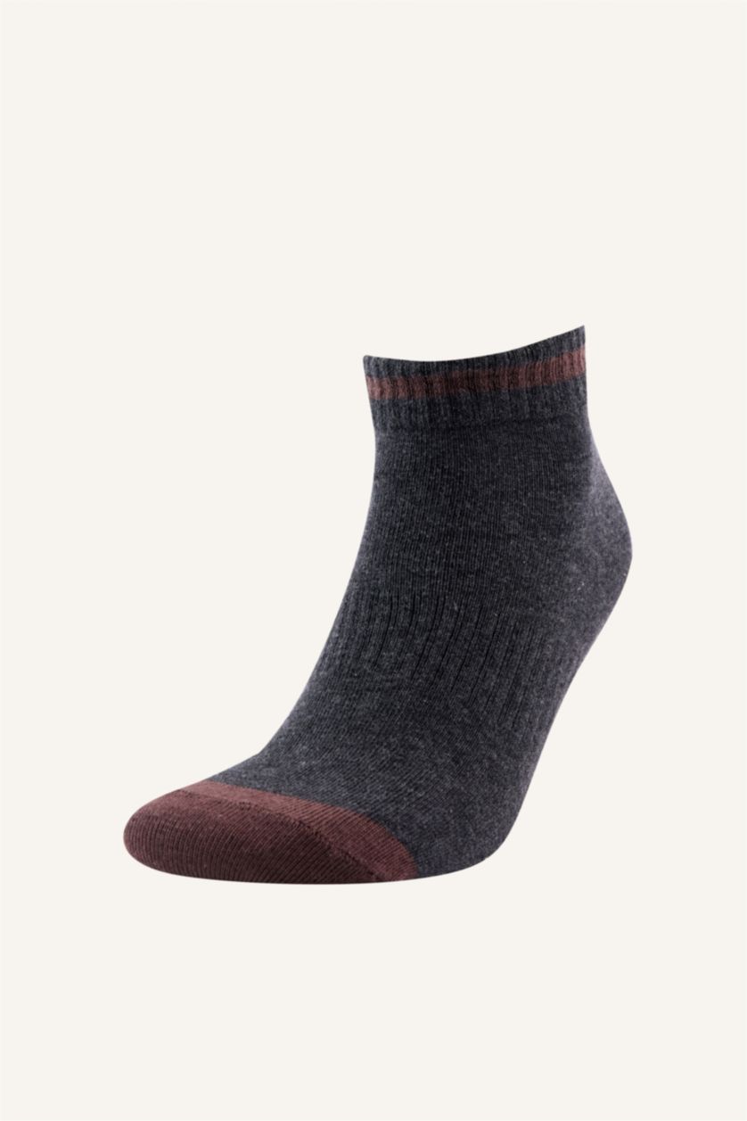 Men Karma 5 Piece Cotton Short Socks