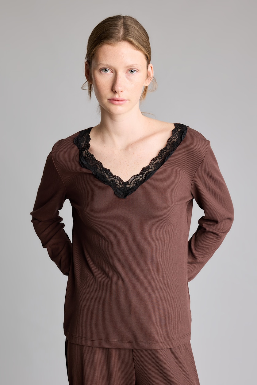 Women Brown Ribana 2 piece Set