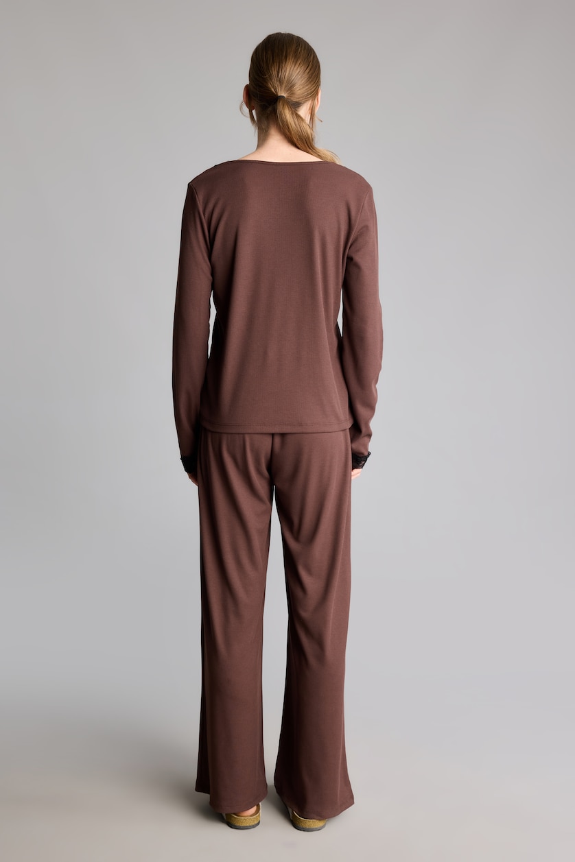 Women Brown Ribana 2 piece Set