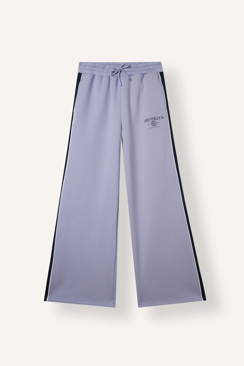 Women Lilac Wide Leg Trousers
