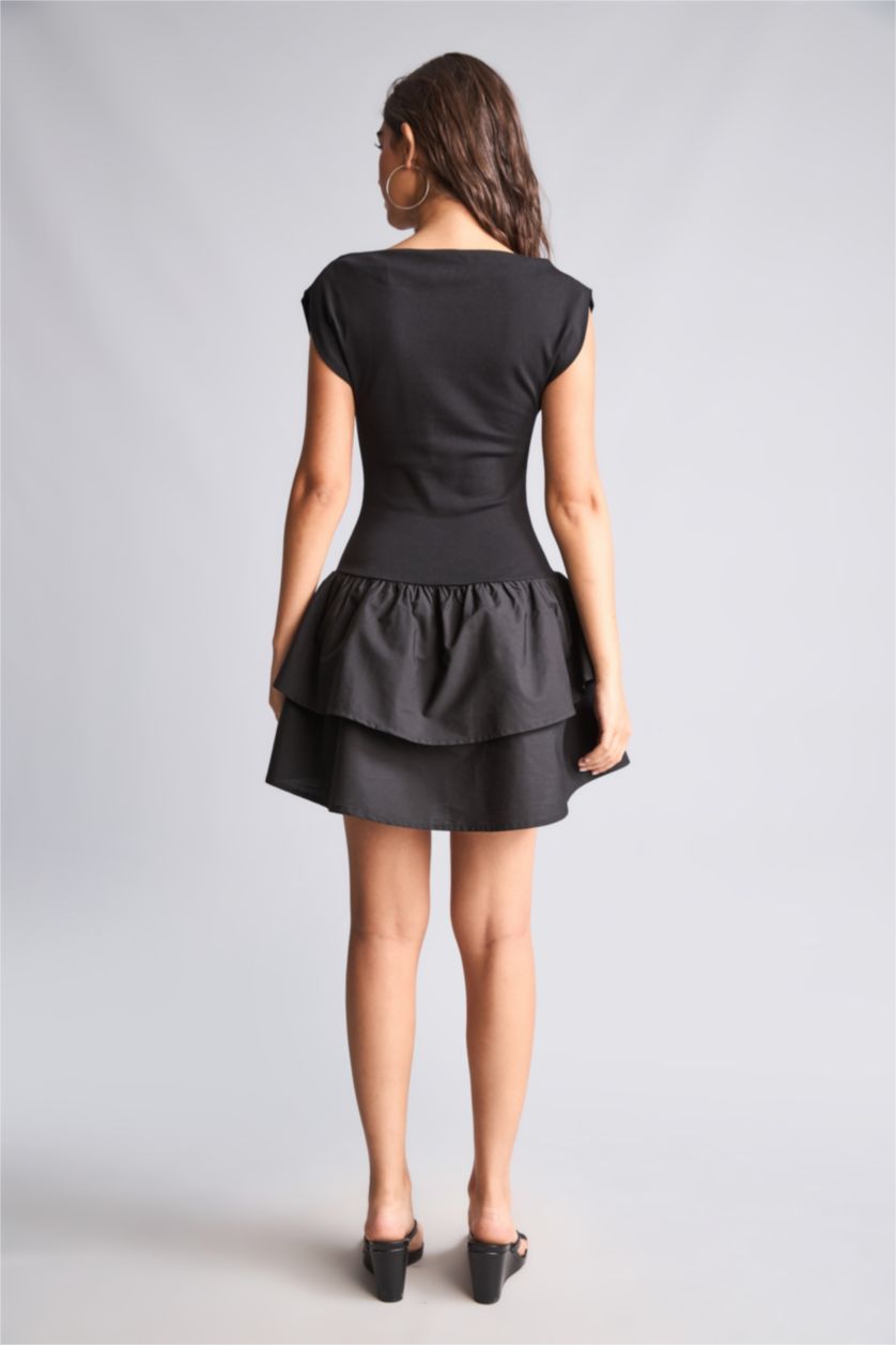 Women Black Ribana Dress