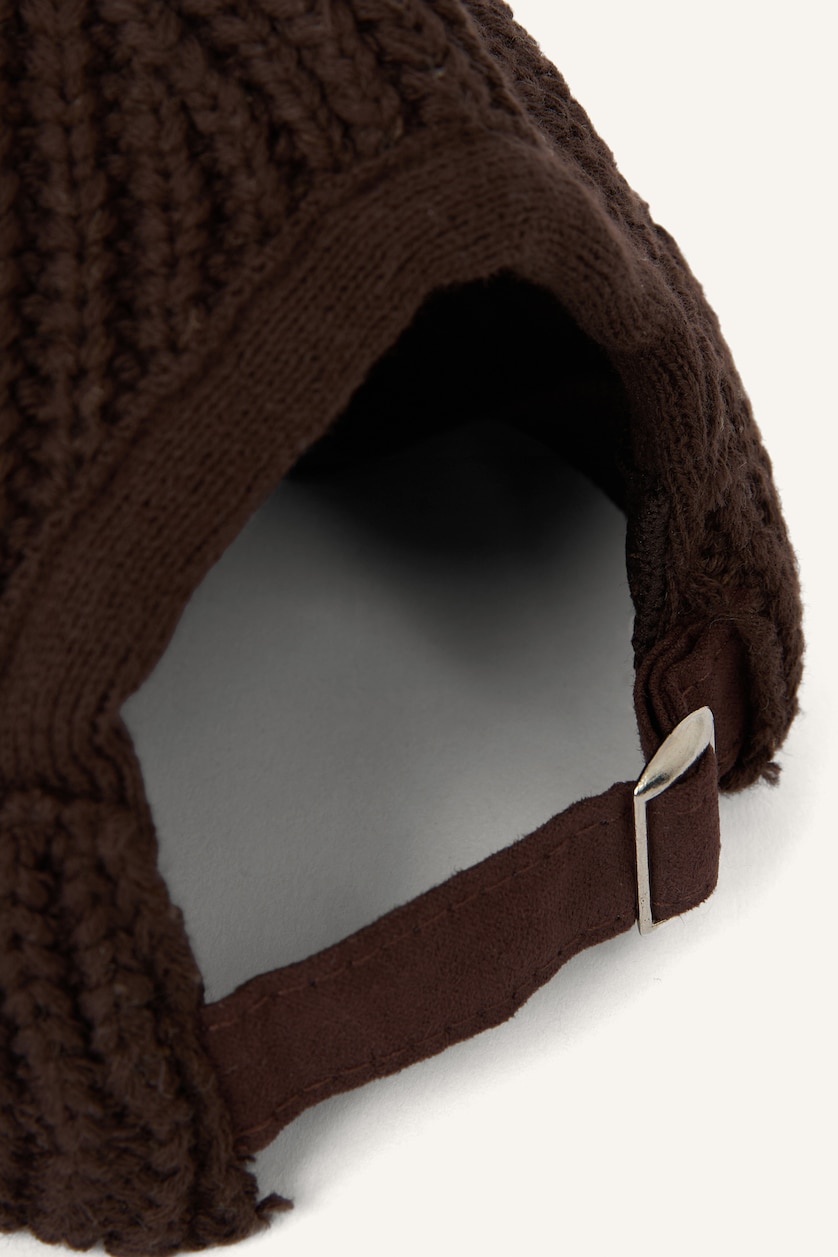 Men Brown Man Beret