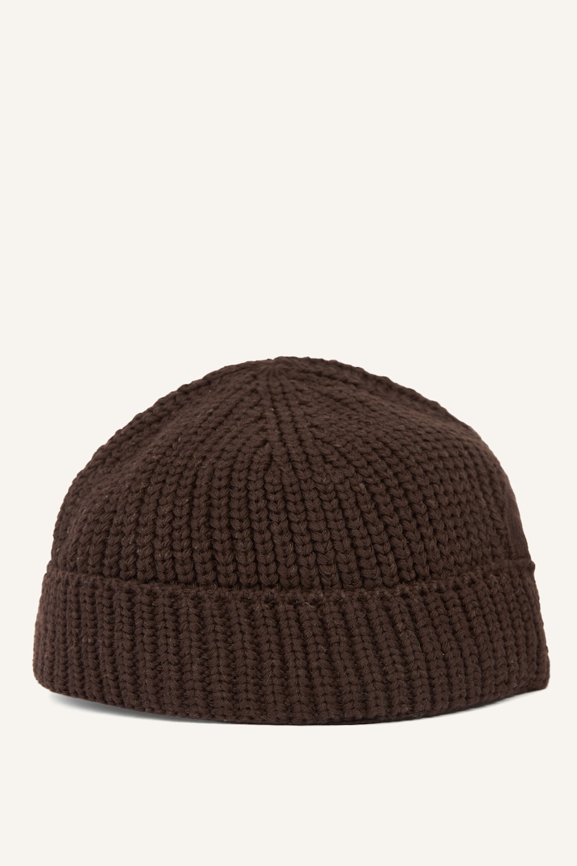 Men Brown Man Beret