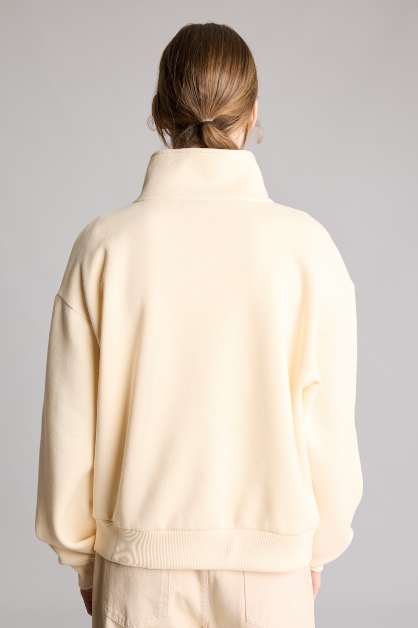 WOMAN Sand Regular Fit Thick Sweatshirt Fabric Sweatshirt