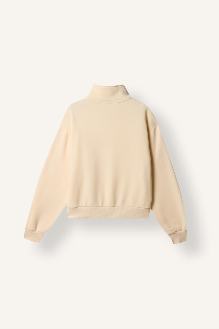 WOMAN Sand Regular Fit Thick Sweatshirt Fabric Sweatshirt