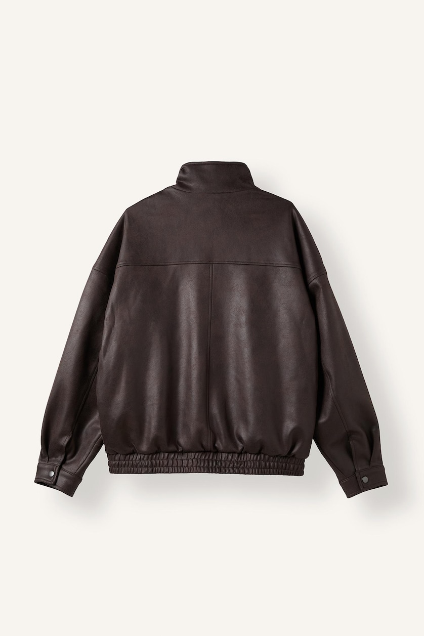 Men Brown Puffer Jacket