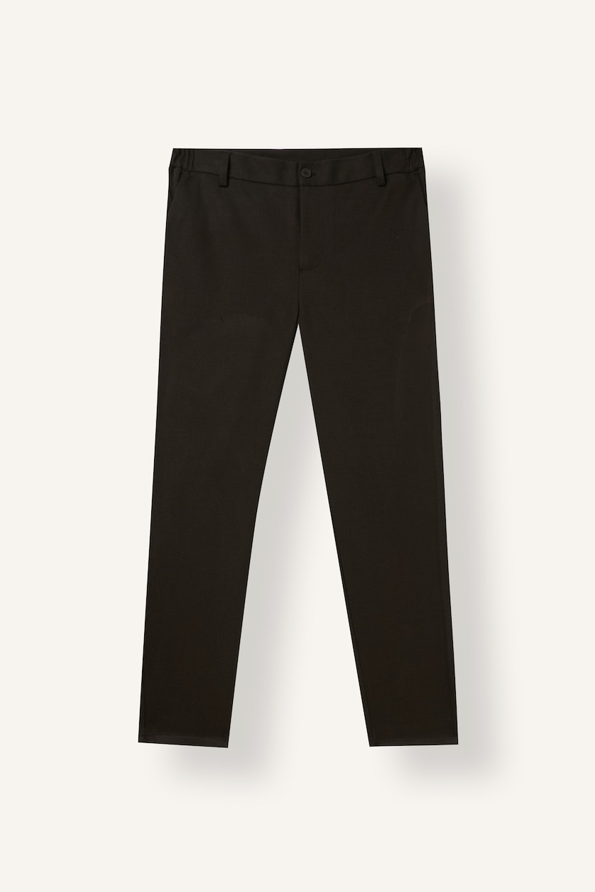 Erkek Kahve Tailored Fit Pantolon