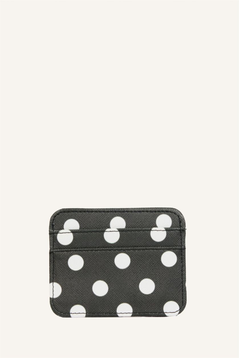 WOMAN Black Woman Business Card Wallet