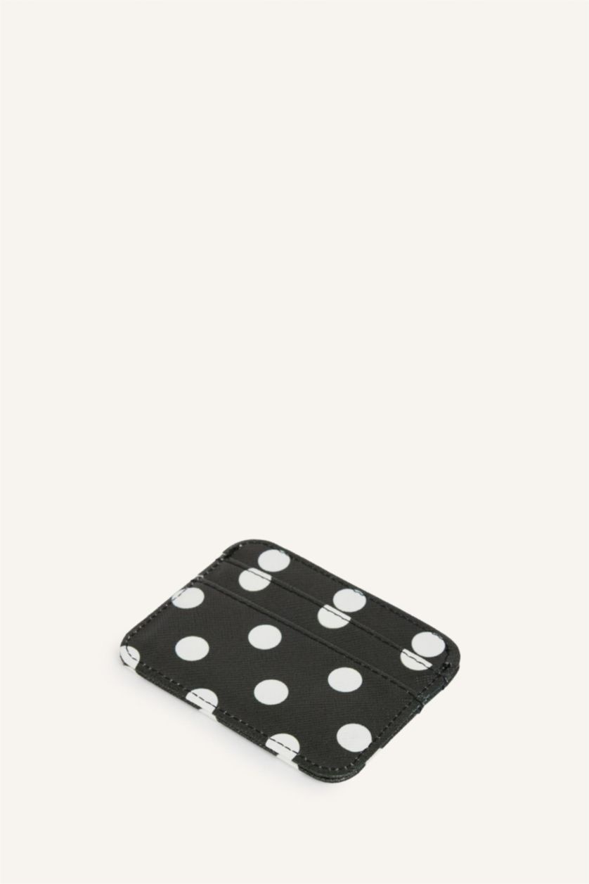 WOMAN Black Woman Business Card Wallet