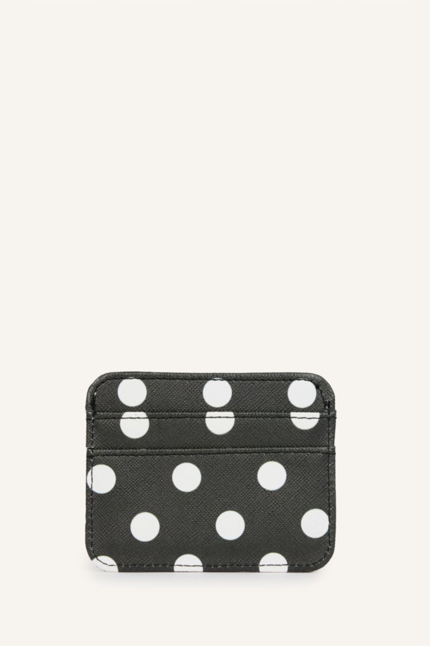 WOMAN Black Woman Business Card Wallet