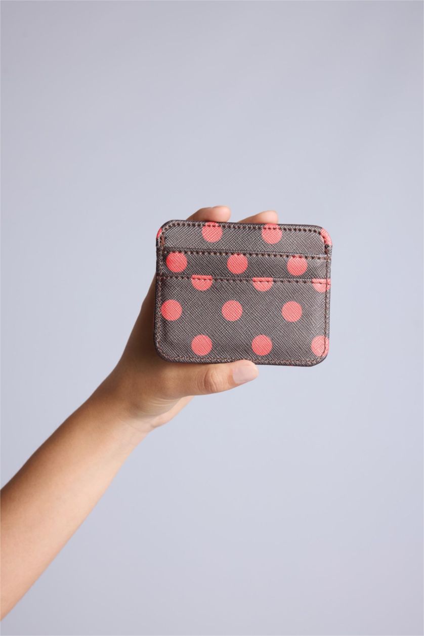 WOMAN Brown Woman Business Card Wallet