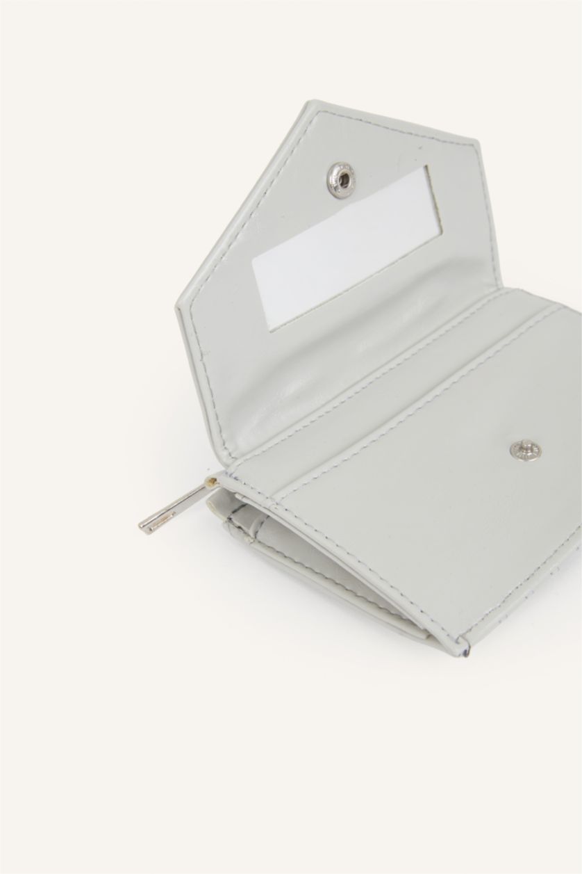 Kadın Gri Kadın Suni Deri Cüzdan