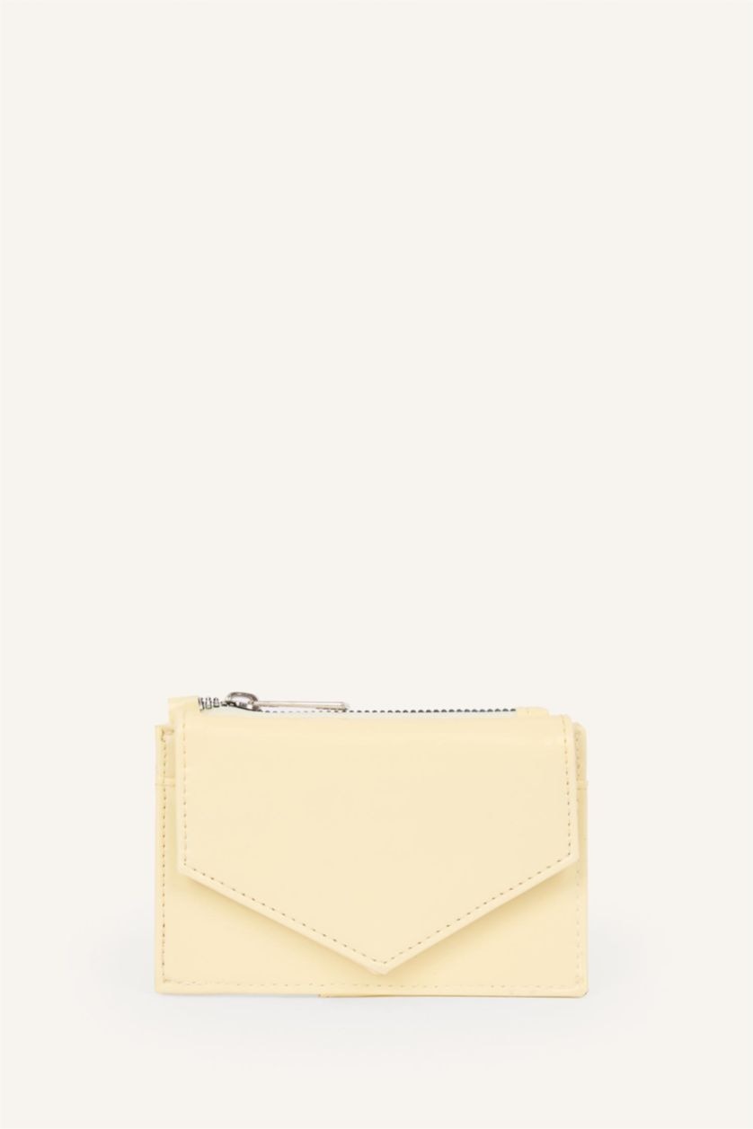 WOMAN Yellow Woman Faux Leather Wallets