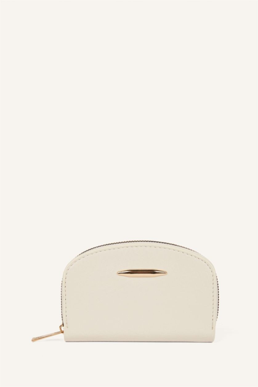 WOMAN Beige Woman Faux Leather Wallets