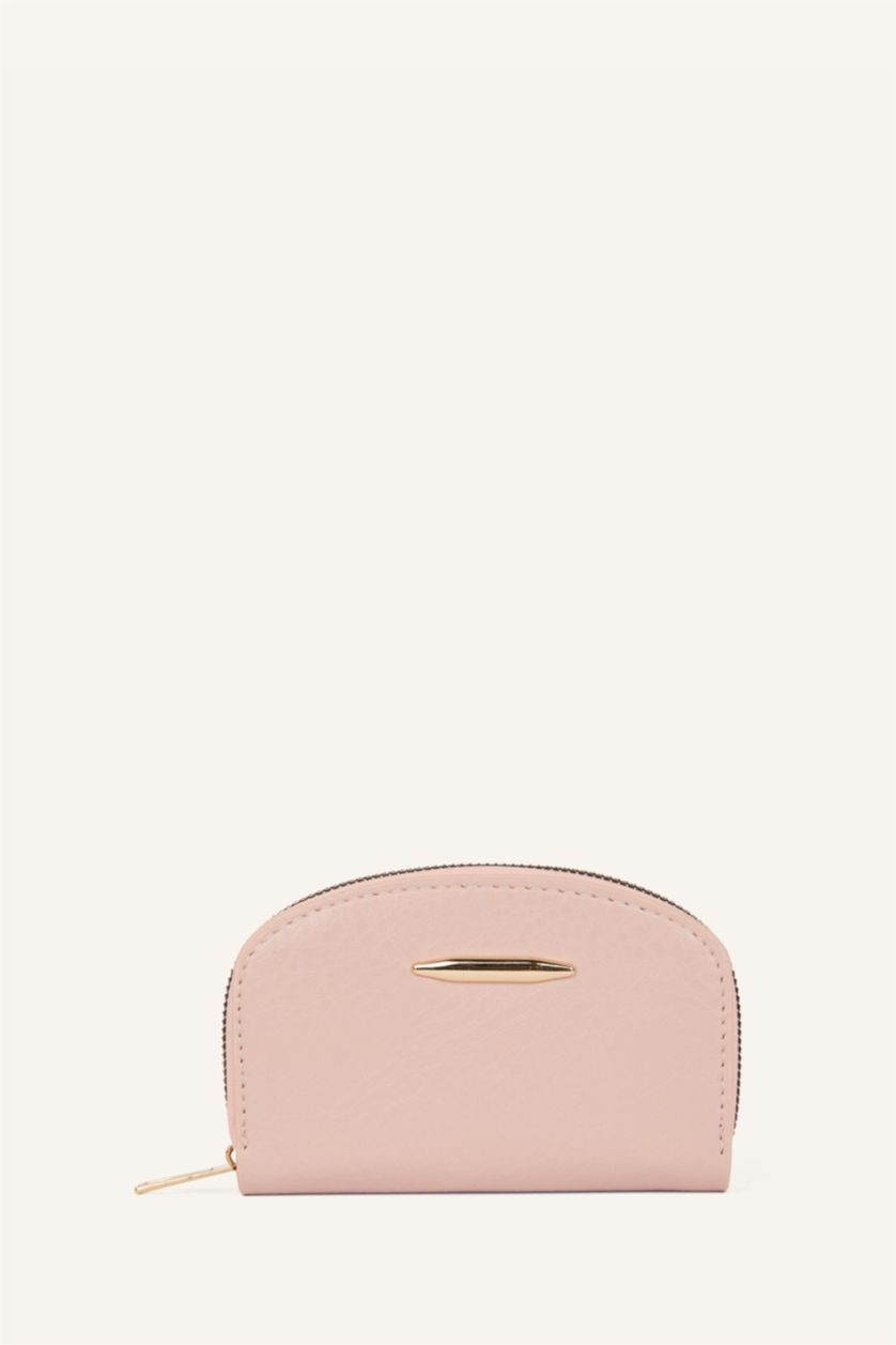 Women Powder Woman Faux Leather Wallets
